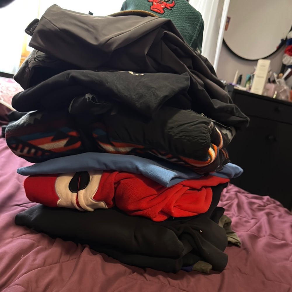 Stack of Mixed Clothing BULK